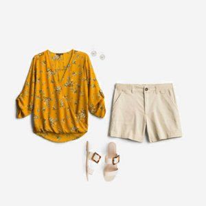 NWT! Stitch Fix WEST KEI Blouse, Sm. Petite